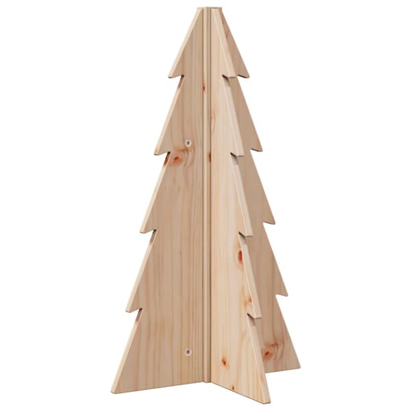 Julgran trä 69,5 cm massiv furu