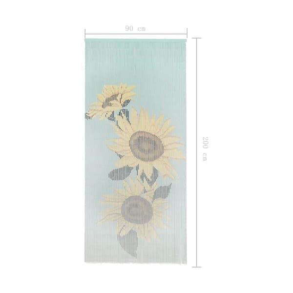 Dörrdraperi i bambu 90x200 cm