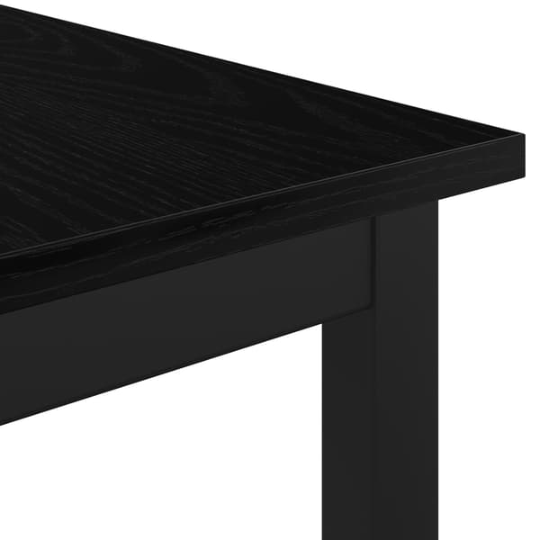 Matbord 140 x 80 x 75 cm METALL Rektangulär