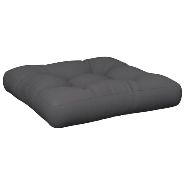 Palldyna antracit 60x60x12 cm tyg