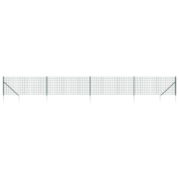 Stängsel med markspett grön 0,8x10 m