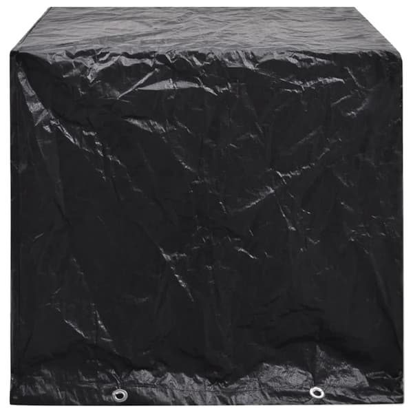 Överdrag för trädgårdsmöbler 8 öljetter 122x112x98 cm