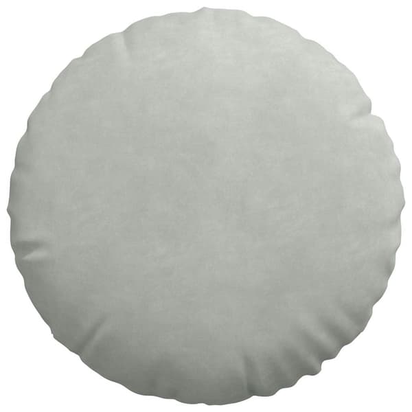 Sittkuddar 2 pcs Ljusgrå Ø 40 x 13 cm Sammet