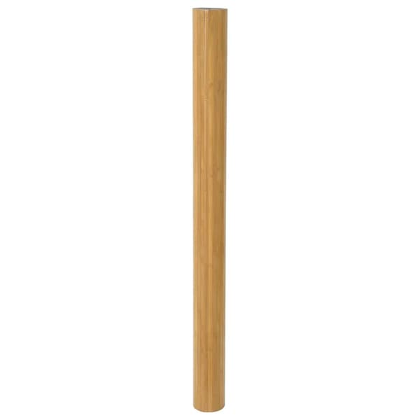 Rumsavdelare naturlig bredd 800 cm höjd 165 cm bambu