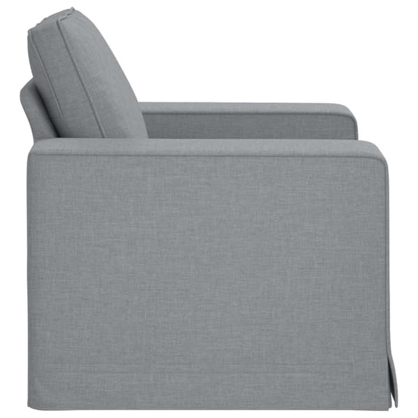 Soffa Ljusgrå 103 x 80 x 82 cm tyg