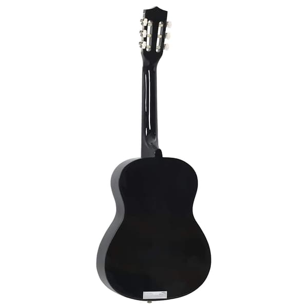 Gitarr för nybörjare 8 delar klassisk svart 3/4 36"