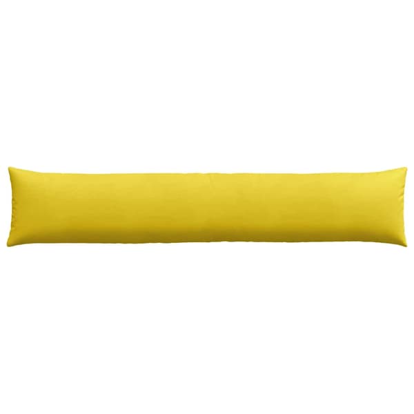 Sofakuddar 2 pcs Gul 200 x 40 cm Kordread tyg