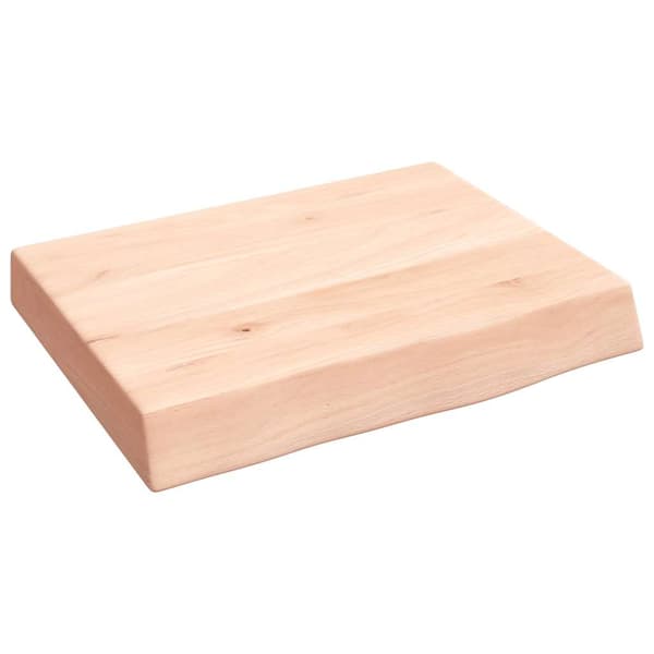 Hyllplan 40x30x(2-6) cm obehandlad massiv ek