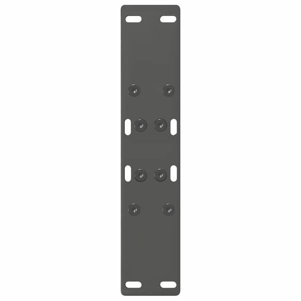 Soffbordsben A-formade 2 st antracit 38x(42-43) cm stål