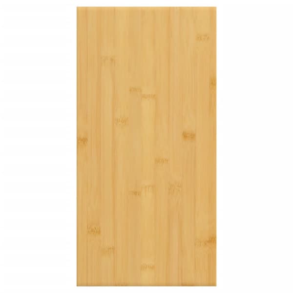Vägghylla 40x20x1,5 cm bambu