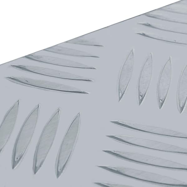 Förvaringslåda aluminium 48,5x14x20 cm silver