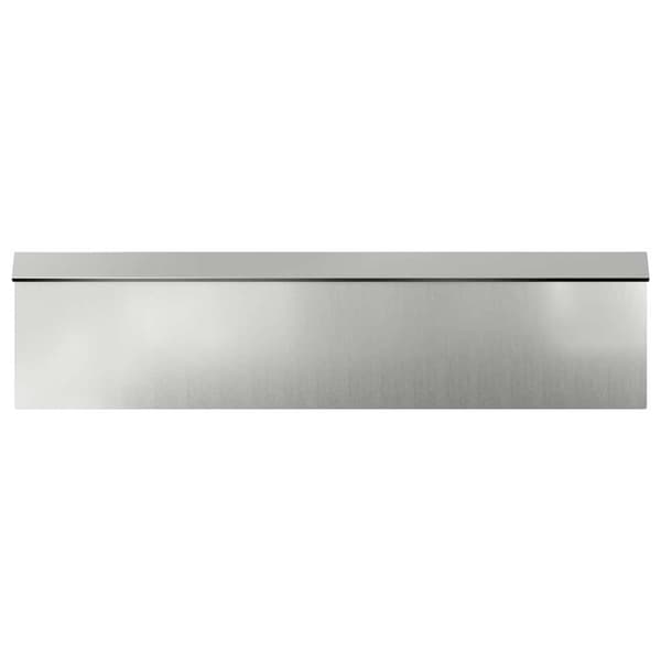 Snigelfence 4 pcs 100 x 3,5 x 25 cm Galvaniserat Stål Silver