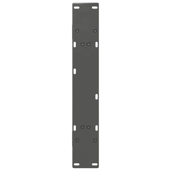 Matbordsben A-formade 2 st antracit 70x(72-73) cm stål