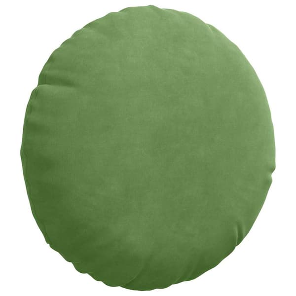 Sittkuddar 2 pcs Ljusgrön Ø30 x 13 cm Sammet