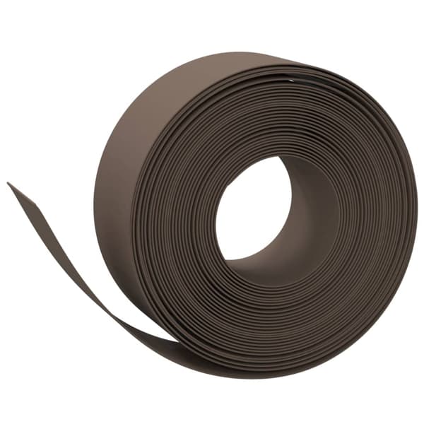 Rabattkant brun 2 st 10 m 20 cm polyeten