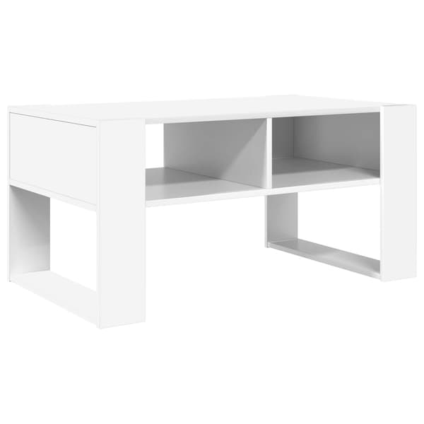 Kaffeebord Vit 92 x 53 x 45 cm Konstruerat trä