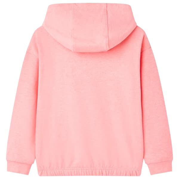 Barnhoodie stark rosa 92