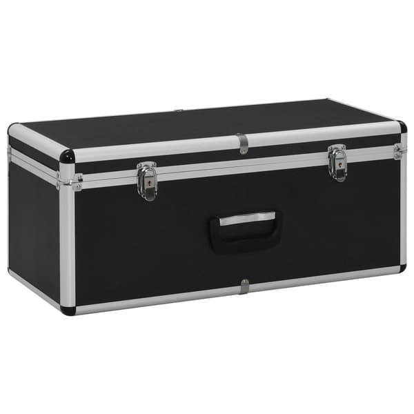 Förvaringsväskor 3 st svart aluminium