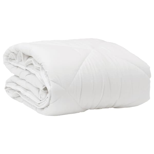 Duntäcke med kudde 2 pcs Vit Mikrofiber