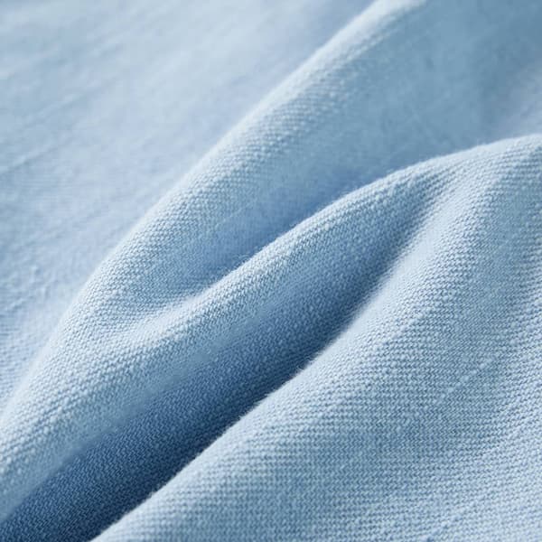 Barnshorts mjuk denimblå 140