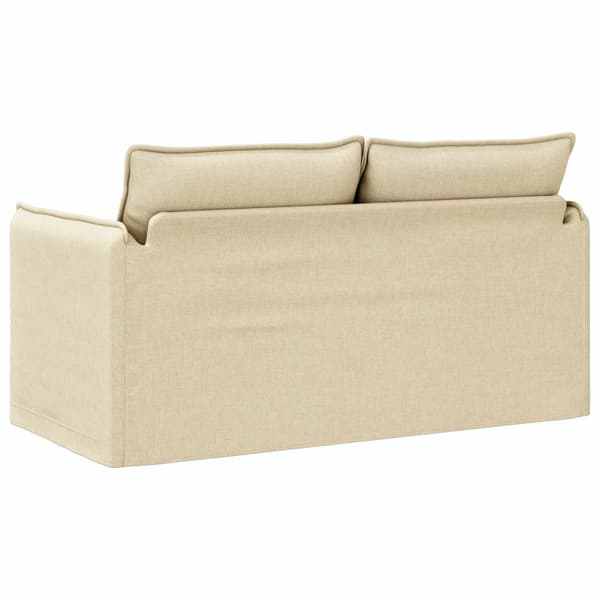 Soffa Kräm 156 x 82 x 85 cm tyg