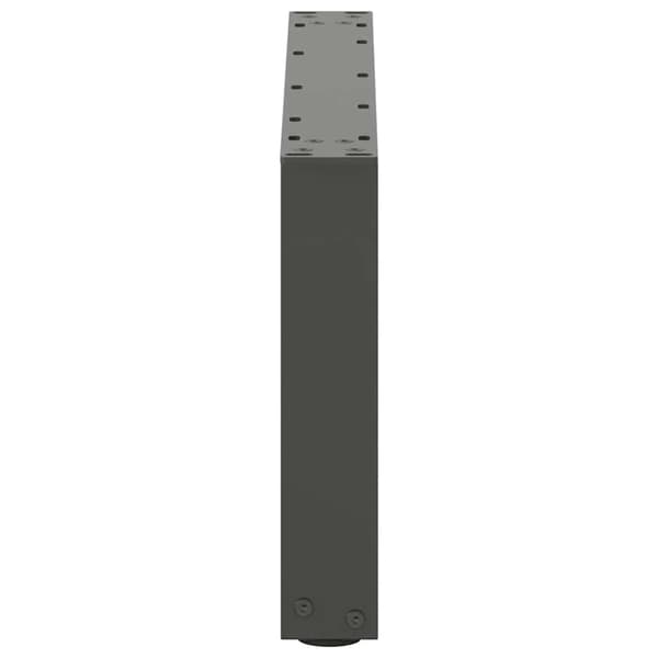 Soffbordsben U-formade 2 st antracit 60x(30-31) cm stål