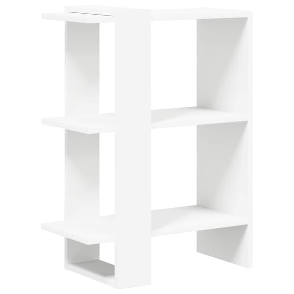 Hyllsystem Vit 52 x 25 x 71,5 cm Konstruerat trä
