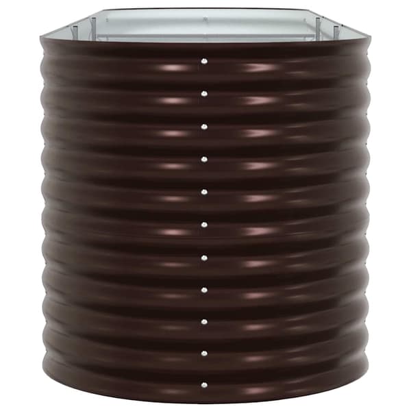 Höjd bädd Brun 320 x 80 x 81 cm Stål