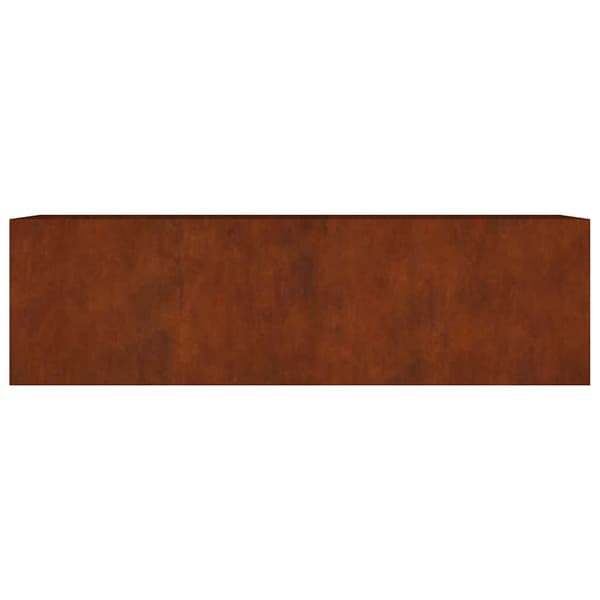Odlingslåda 280x80x80 cm rosttrögt stål