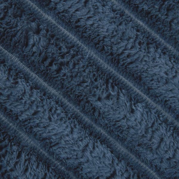 Filtar 6 pcs Mörkblå 150 x 130 cm Fleece