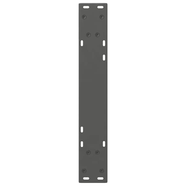 Matbordsben 2 st antracit 60x(72-73,3) cm stål