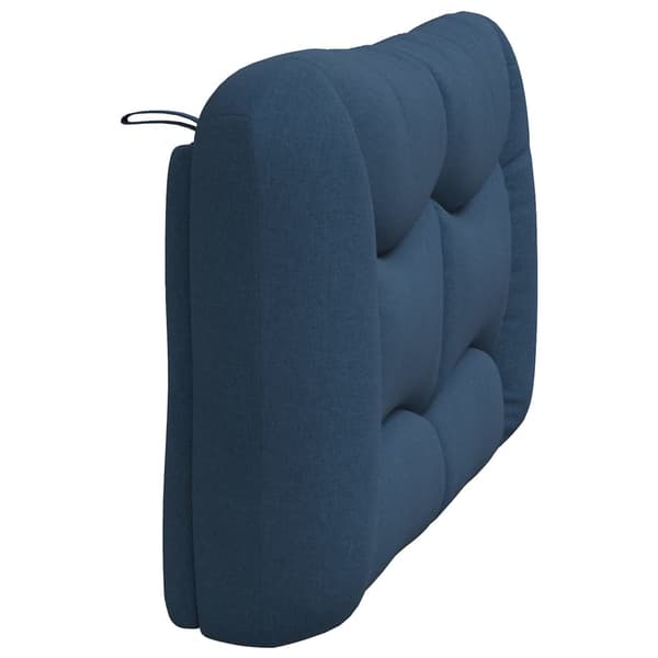 Headboard Cushion "Hvar" Blue 140 cm Fabric