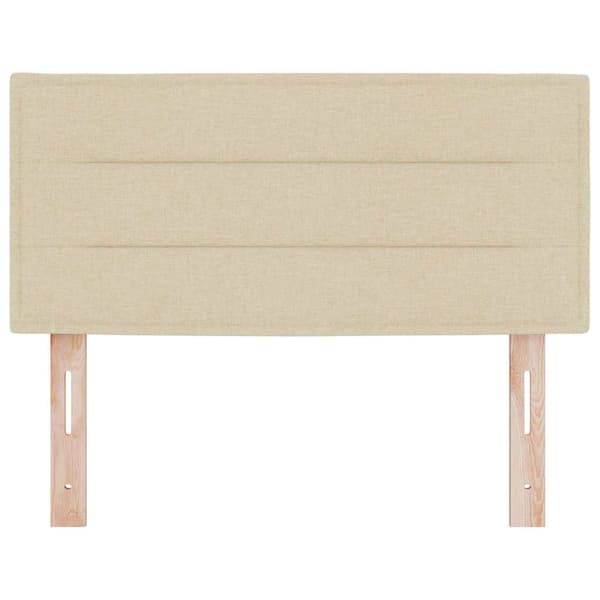 Huvudgavel Kräm 100 cm tyg