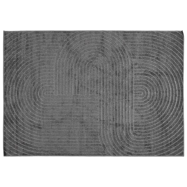 Områdesmattor PALMERAS Antracit 280 x 200 cm Polyester