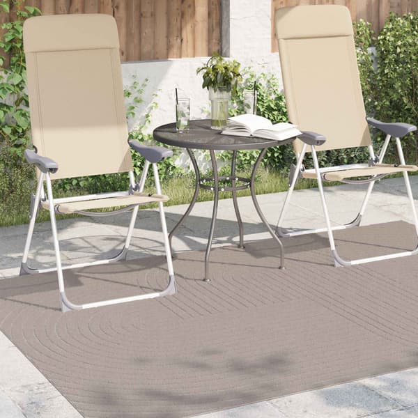 Områdesmattor Rektangulär PALMERAS Beige 230 x 160 cm Polyester
