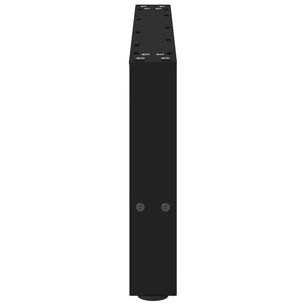 Soffbordsben svarta 2 st 70x(30-31) cm stål