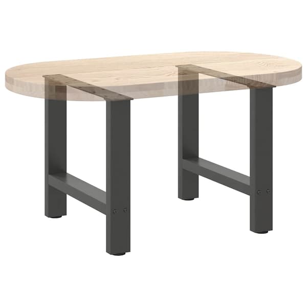 Soffbordsben antracit 2 st 60x(42-43) cm stål