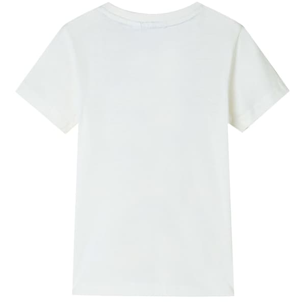 T-shirt för barn ecru 128