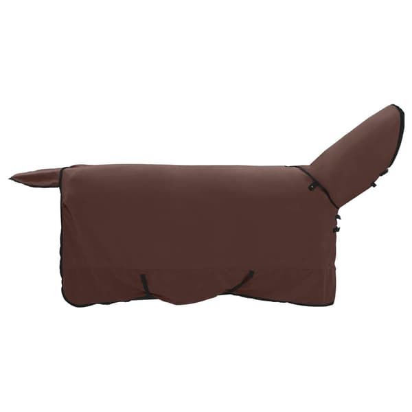 Hästdyna Full Mörk Brun 145 cm Polyester Fleece
