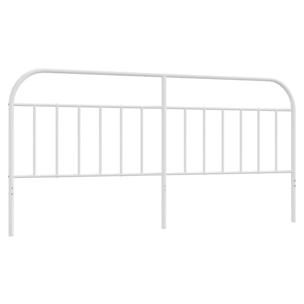 Ersättningsgavel metall vit 200 cm