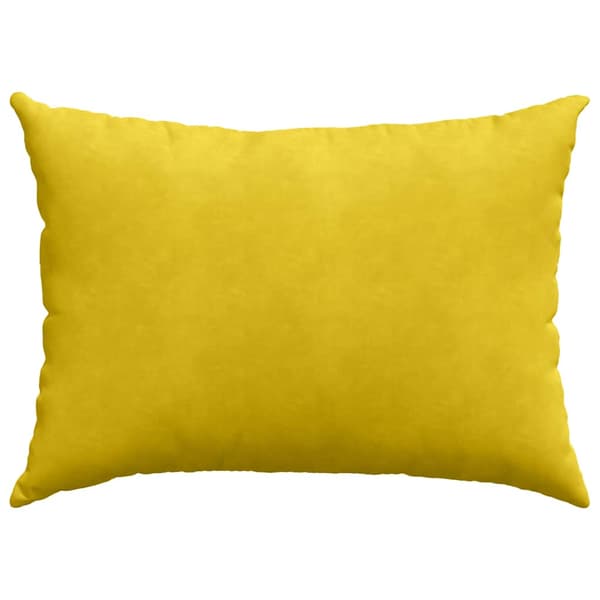 Sofakuddar 2 pcs Gul 70 x 50 cm Kordread tyg