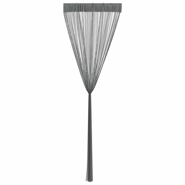 Snörgardiner 2 st antracit 100x250 cm