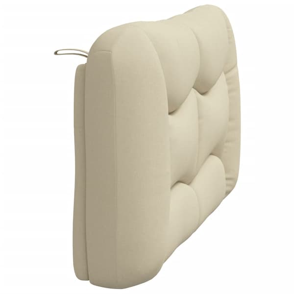 Headboard Cushion "Hvar" Cream 120 cm Fabric