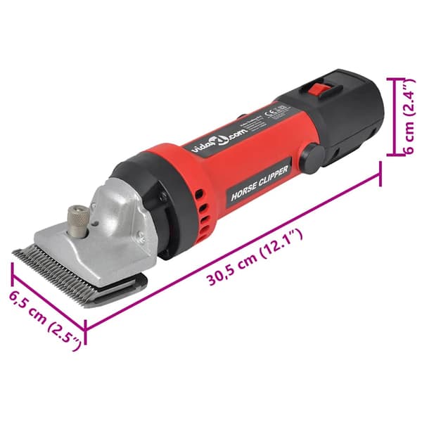 Hästtrimmerset 6 delar 550 W
