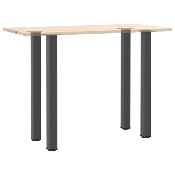 Barbordsben 4 st antracit 110-112 cm stål