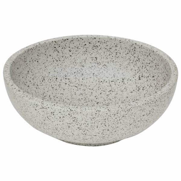 Handfat grå rund Φ41x14 cm keramik