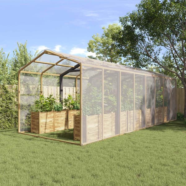 Växtskydd Transparent 6 x 8 m PE