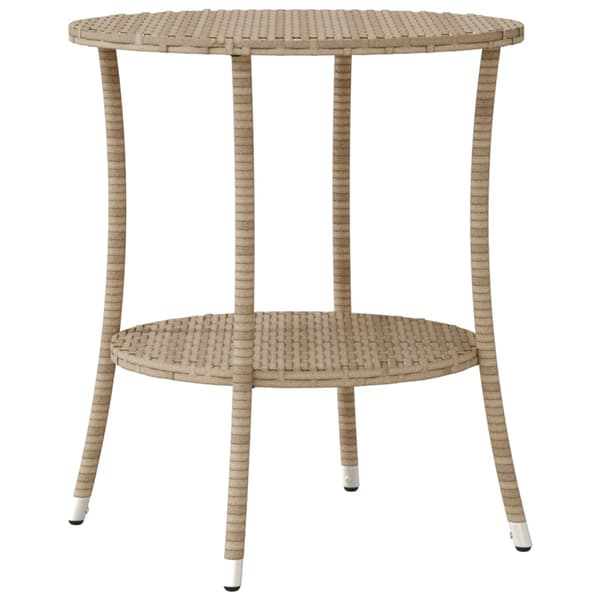 Bistrogrupp med dynor 3 delar beige konstrotting