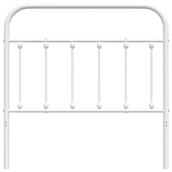 Ersättningsgavel metall vit 100 cm