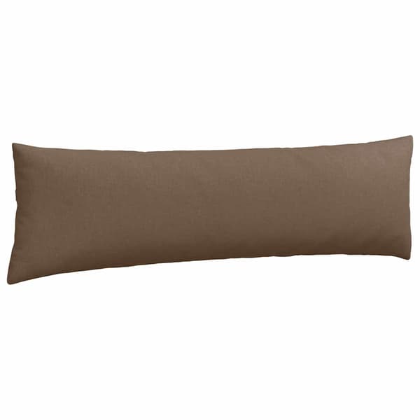 Sofakuddar 2 pcs Brun 145 x 40 cm tyg